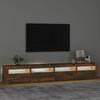 VidaXL TV Stand with LED Lights Entertainment Center Storage Media Unit Living Room Furniture Home 3152767