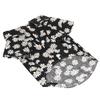 Daisy Print Dog Shirt Soft Breathable Flexible Pet T Shirt for Small Dogs and Cats