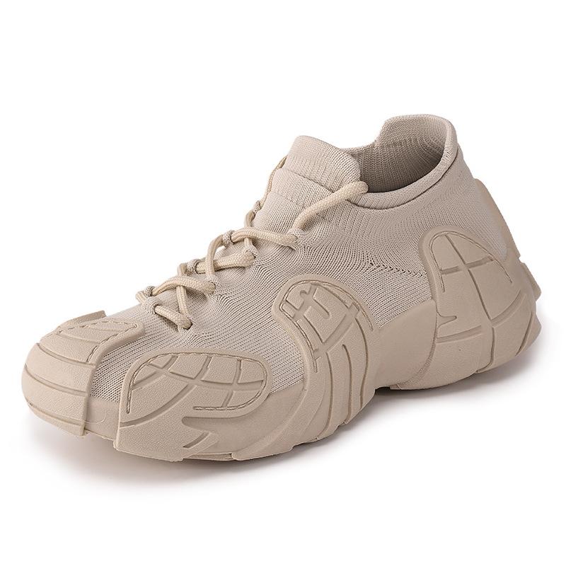 Кроссовки детские универсальные весенние новые осьминог толстая подошва летучая вязка повседневная обувь большого размера женская обувь