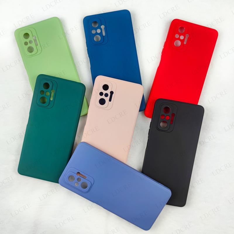 Жидкий квадратный чехол для Xiaomi Redmi Note 10 Pro Силиконовый резиновый чехол для Redmi Note 10 Чехол для Redmi Note 11 Note 11 Pro Plus