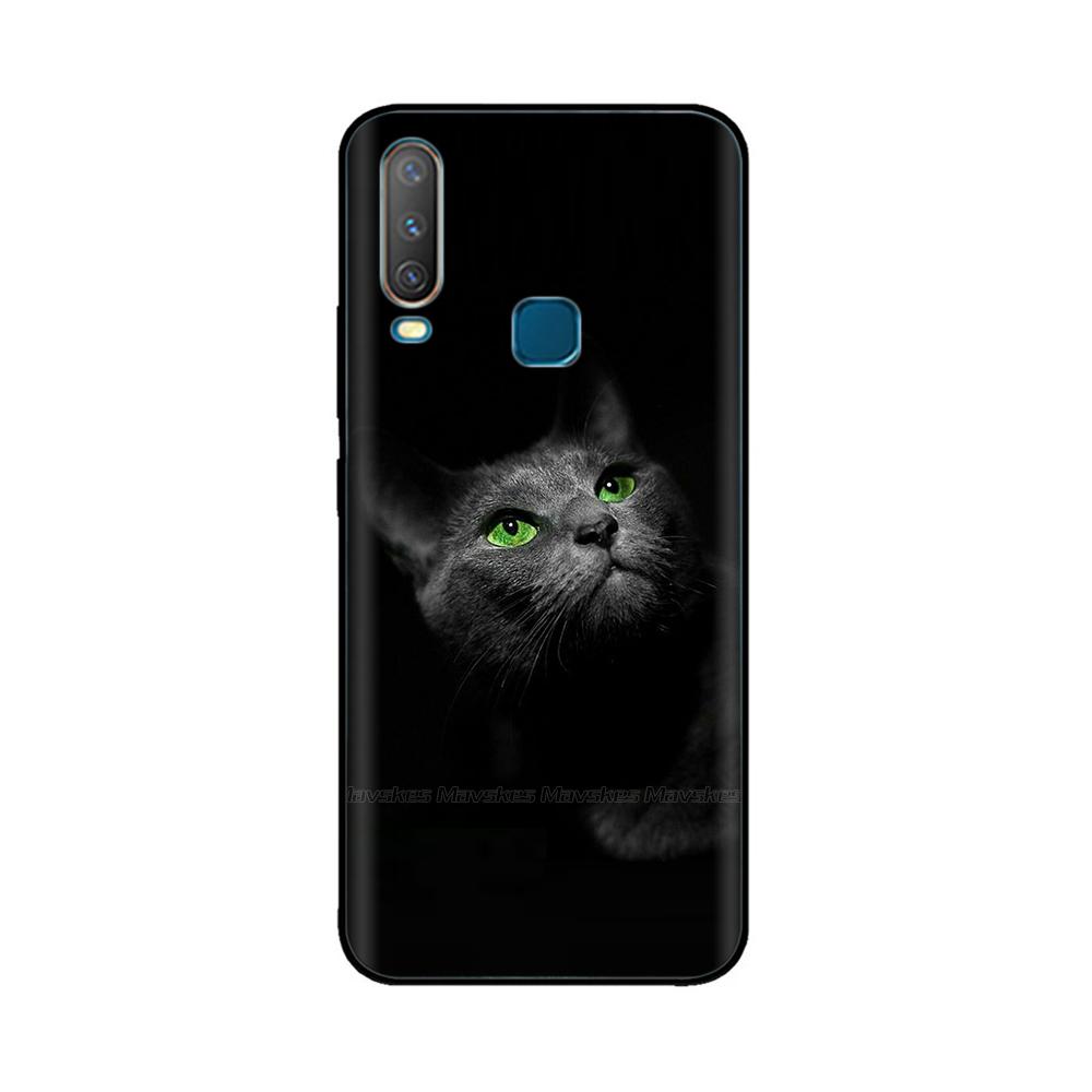 Силиконовый Чехол Для vivo Y12 Y15 Y17 Чехол Мягкая Крышка Чехол Для Телефона Для vivo 1904 1940 vivoY12 Y 12 Coque Fundas Силиконовый Бампер Чехол