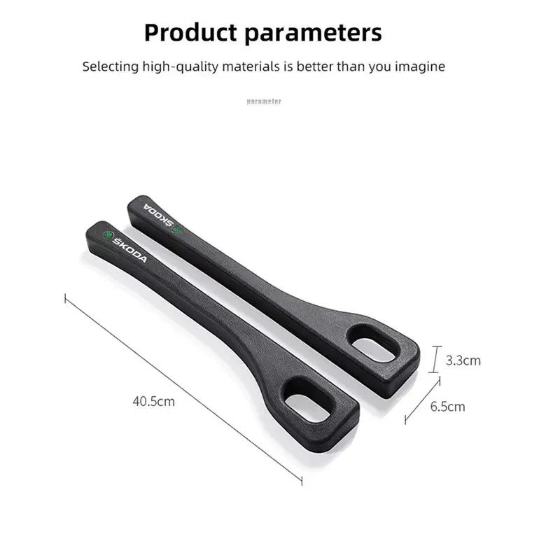 2Pcs Car Seat Gap Filler Side Seam Plug Strip Leak-proof Filling For Skoda Rapid Kodiaq Kamiq Karoq Fabia Superb Yeti Octavia A7