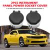2 шт. Крышка фиксатора розетки питания на приборной панели 20983936 хромированная крышка розетки питания на приборной панели для Avalanche Silverado Suburban Tahoe Sierra