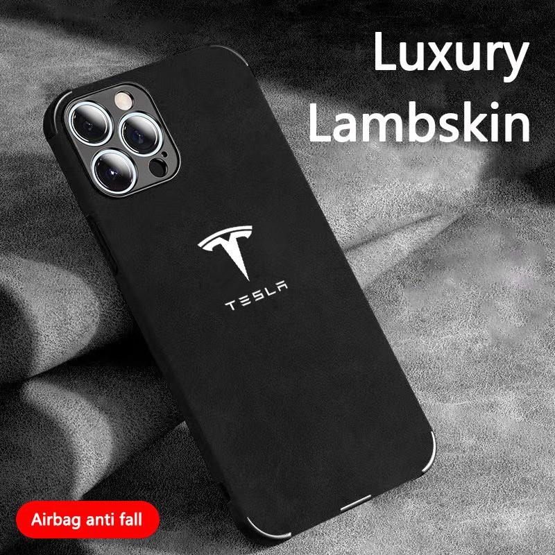 AMK1 For Tesla model 3 model X Y style Roadster For iPhone 13 Pro 13 Mini 11 12 Max Xr X Xs 7 8 Plus Protector Cover Phone Case