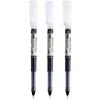 High-Capacity Quick-Drying Rollerball Pen - Black, Red, Blue, Full Needle Tip for Students and Office.