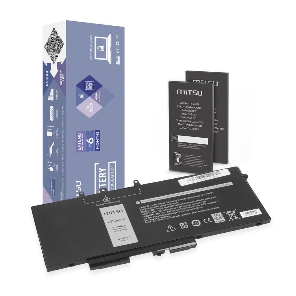GJKNX Battery for Dell Latitude 5280 5480 5490 5590