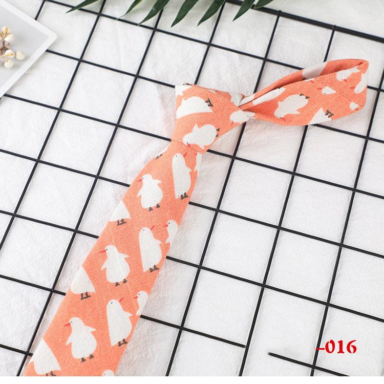 Cartoon Tie Trendy Casual 6cm Fashion Animal Tie for Men and Women