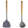Набор из 2 силиконовых лопаток и половника Hanle