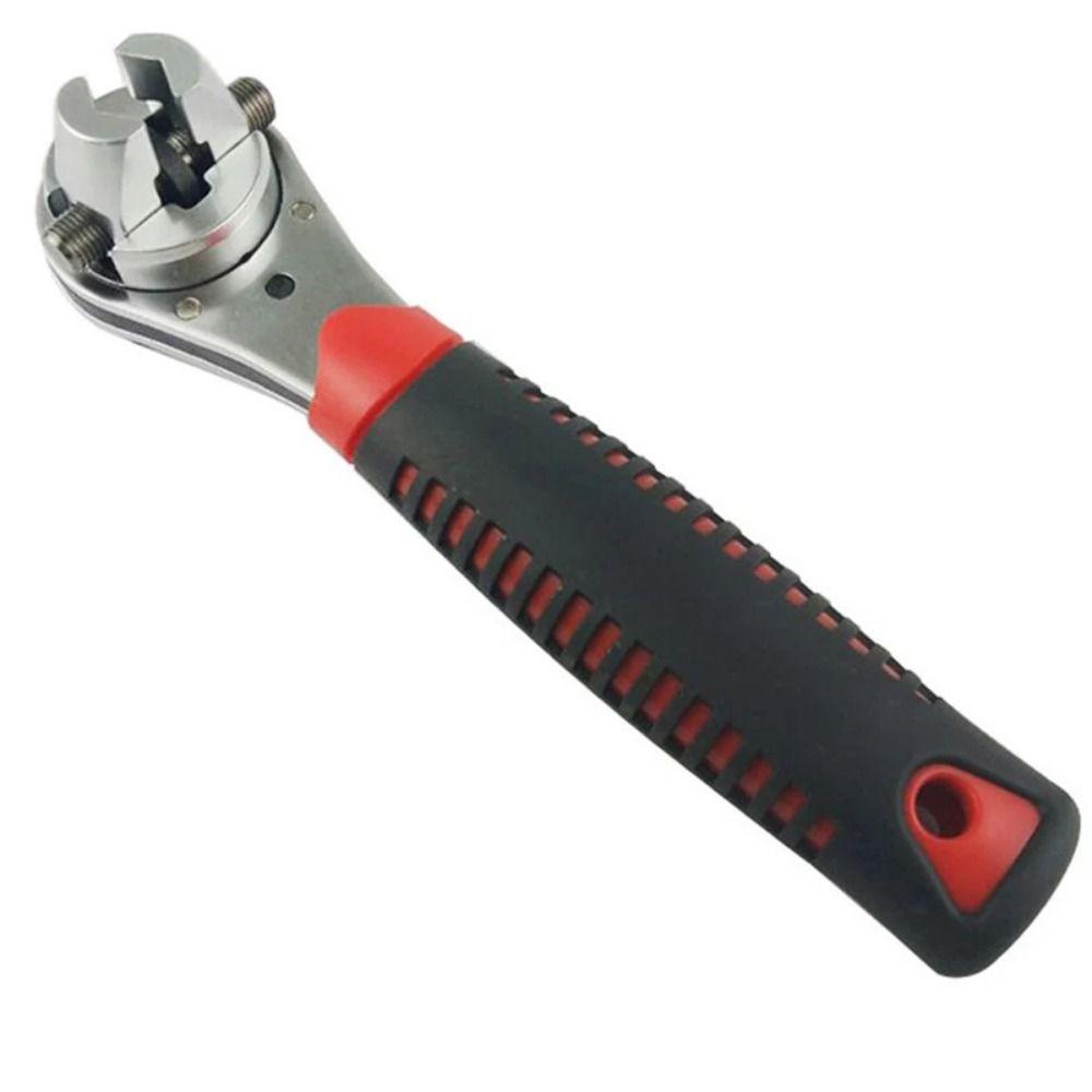 Non-Slip Handle Torque Spanner 1/4-7/8 Inch Universal Wrench  Plumbing Pipe