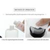 200mL UV Gel Cleaner Pump Dispenser Container Empty Bottle Clean Acetone  Nail Polish Remover