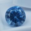 Natural Blue Sapphire Loose Gemstone Round Cut 7.5 ct September Birthstone for Gem Collections