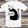 230 Gsm 100% Cotton Banksy Rat Magazine Tv You Lie T Shirt Vintage Retro Gift Mens Womens Unisex Cartoon Anime Top Tee B1223