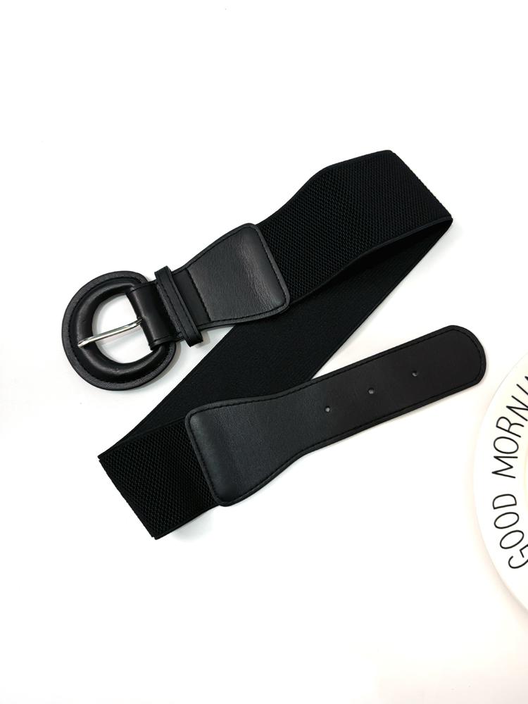 1pcs black waist belt women's sweater dress leather belt wide outerwear trench coat versatile waist cincher new accessories