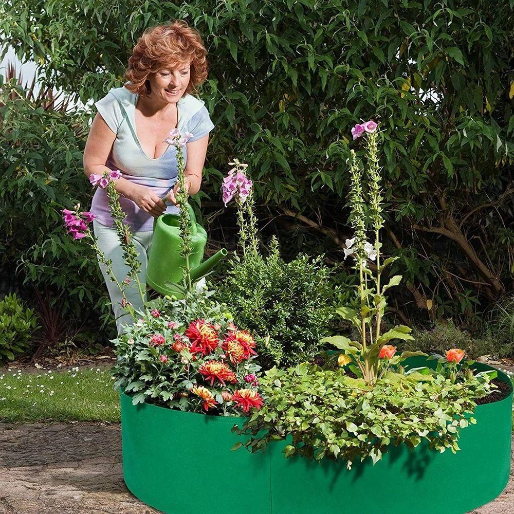 10/30/40/50/100 галлонов 10/30/40/50/100 галлонов Садовый мешок для посадки овощей Помидоров Картофеля Цветов