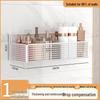 suction cup wall-mounted grid shelf