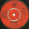 7-дюймовая пластинка ANDR BRASSEUR Holiday The Kid 20557 CBS 1967 UK SoulFunk Б/у