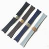 25*13mm Black Blue Brown Gray Rubber Silicone Watch Band Strap For Patek PP 5711 / 5712G Nautilus Wristband Bracelet