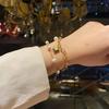 Fashion Chain Love Pearl Two Layer Bracelet For Women