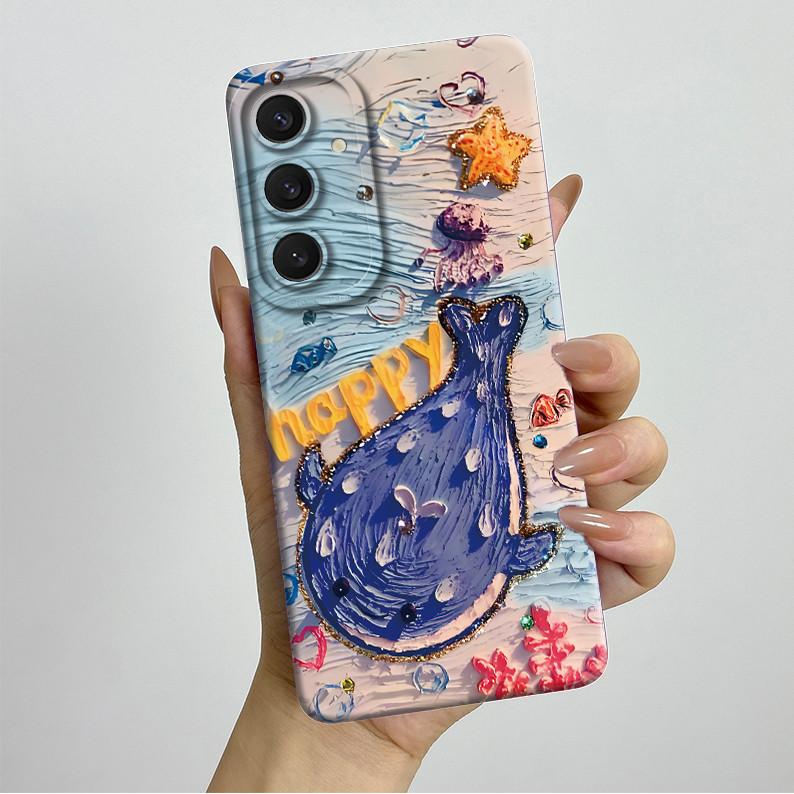 Pretty Butterfly Flower Case For Samsung Galaxy A16 5G Phone Cover Protection Case For Samsung A16 A26 A36 A56 GalaxyA16 Covers