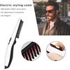 Hair Comb Brush Beard Straightener Hair Straighten Straightening Comb Hair Curler Quick Hair Styler For Men
