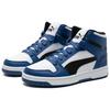 Puma Rebound Layup Comfortable Shock Absorption Durable High-Top Sneakers Unisex Sneakers Blue White 369573-36
