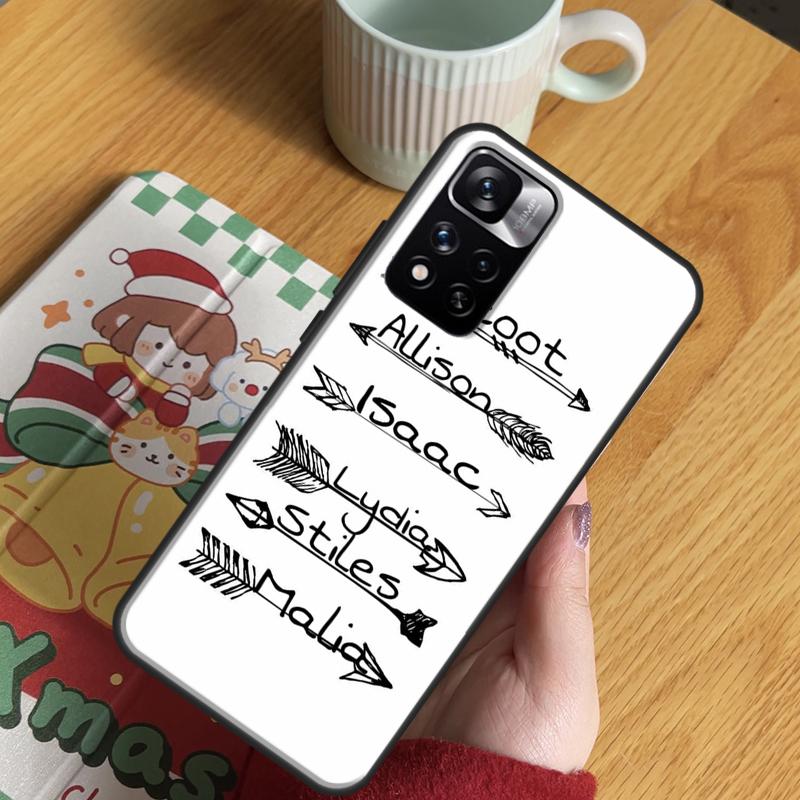 TEEN WOLF DEREK SCOTT DYLAN QUOTES Case For Xiaomi Redmi Note 14 Pro 13 12 11 10 15 Pro Plus Redmi 15 C 13 10C 12C 14C 13C Cover