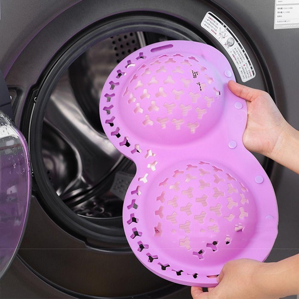 Anti-Squeeze Silicone Bra Laundry Bag Anti-Deformation Underwear Washer Organizer  Machine-wash