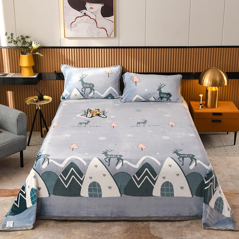 Color Flowers Pattern Blanket Lightweight Fluffy Plush Floral Printed Super Soft Flannel Throw Blanket for Bed Sofa and Travel