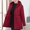 Autumn Winter Women Jackets Korean Hooded Windbreaker Female Fleece Warm Thick Cotton Padded Coat Women Parkas Outerwear 5XL