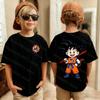 Anime Dragon Ball Kids Tshirt Son Goku Cute Cartoon Fashion Print Summer Cotton Boys Girls Loose Short Sleeve Clothing Gifts