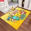 Cute Anime Cartoon Creatures Area Rug Non Slip Soft Floor Mat For Kids Room Gamer Room Living Room Decor Washable Carpet