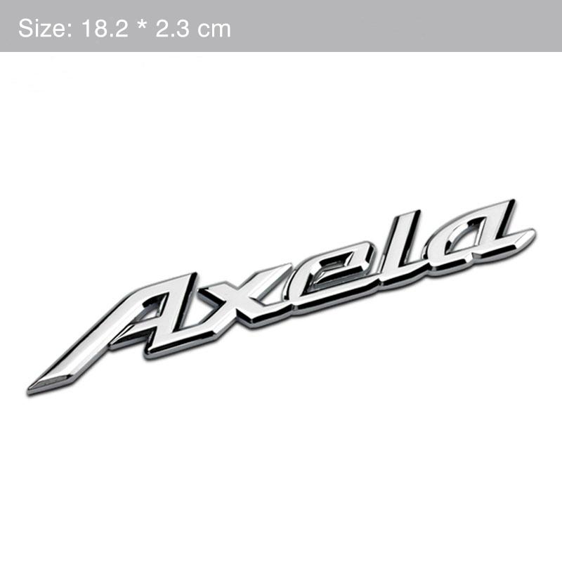 ABS Car Emblem Stickers Auto Trunk Label Decoration Decals For Mazda 2 3 6 5 Atenza CX3 CX5 MX5 CX7 Axela CX30 CX90 CX60 CX50 pbhsg