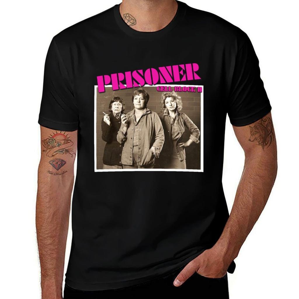 Prisoner Cell Block H Vintage Style Cast Fan Art Tshirt Holiday Outdoor Tshirt