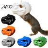 Large Capacity Nut Holder Dinosaur Head Squirrel Feeder, Outside Hanging Funny Dino Wild Food Station Face, Garden Feeder for Backyard Patio Decor
