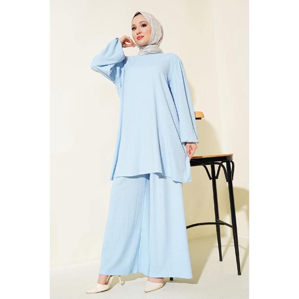 Женская черная туника, брюки, низ, верх, комплект 6663