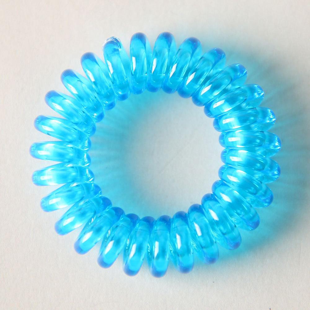 Korean Style Elastic Hair Bands: 40 Transparent Colors, Soft & Seamless Hair Accessories