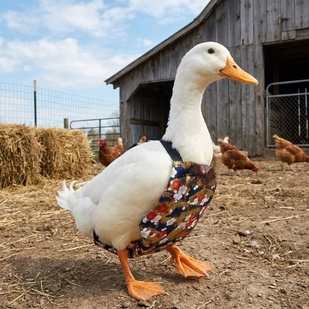Reusable Poultry Nappy Breathable Chicken Physiological Pants Flight Suits Pet Supplies