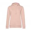 Sweat-shirt à capuche - Marque - Femme - Rose - Manches longues - Organique