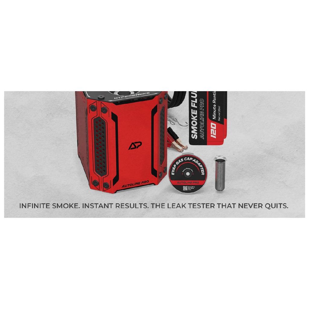 S12 AutoLine Pro HyperSmoke™ Автомобильный дымогенератор Вакуумный тестер утечек EVAP Регулируемое давление Дымовая жидкость, одобренная OEM