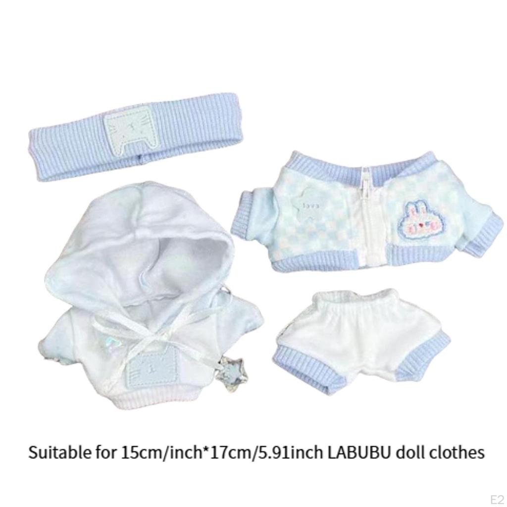 Очаровательный комплект свитера и штанишек для маленьких кукол