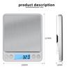 3Kg/500G 0.01g Digital Kitchen Scale Precision Scales Jewelry Weighing For Food Diet Postal LCD Electronic Balance Measuring