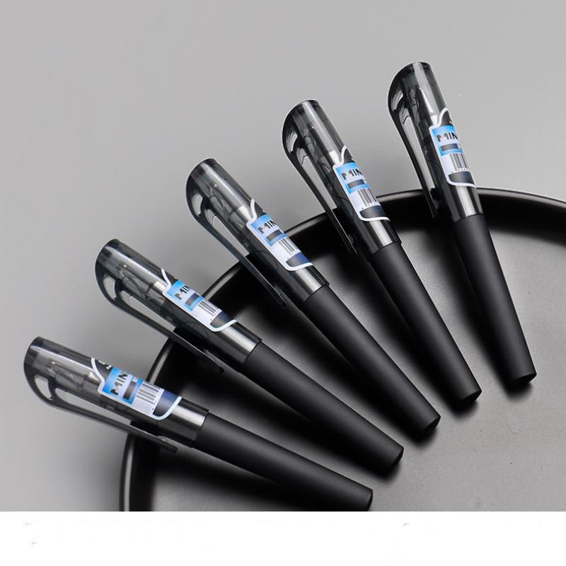 5pcs Pocket Pen Student Pen Signature Pen Fountain Pen 0.5mm Portable Mini Pen School Supplies Stationery