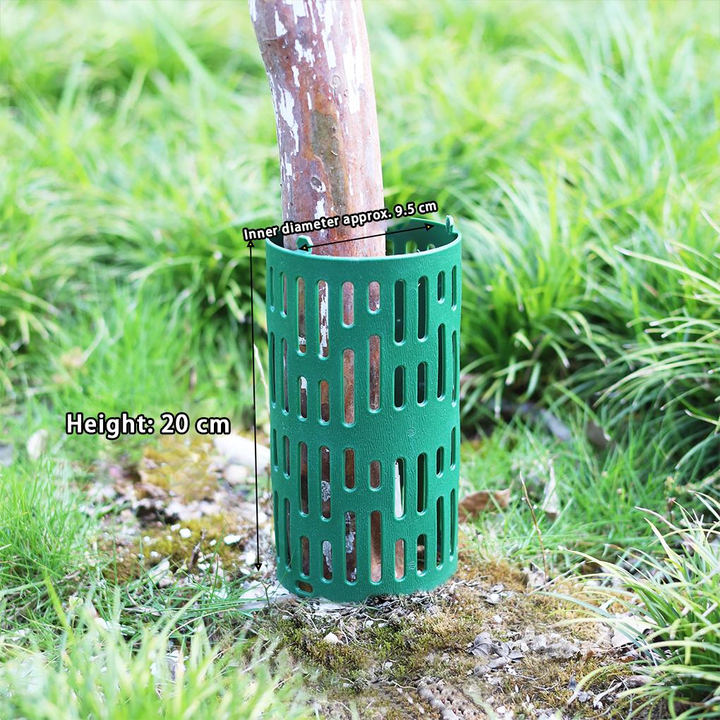 6 шт. Защита ствола дерева Кора Защита растений с винтовыми стяжками Защита от грызунов Обертки для деревьев Регулируемые для деревьев разного размера Растение