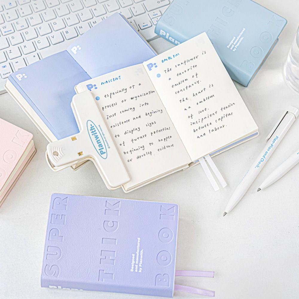 Водонепроницаемый кожаный чехол для блокнота Минималистский планировщик Блокнот Карманный блокнот для офисного использования