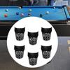 6 Pieces Billiard Pool Table Pockets Ball Storage Drop