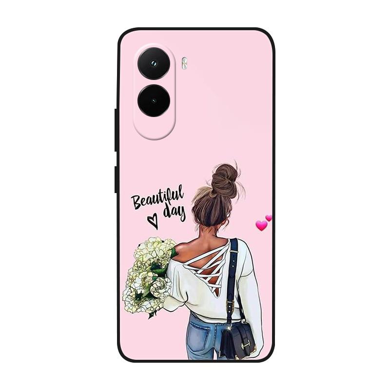 Case For Xiaomi Poco M7 4G Case Cool Silicone Protective Cover for Xiaomi Pcoc M7 Pocom7 4G Bumper Protector Fundas Shockproof
