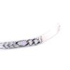 Les Trésors De Lily [L3823] - Rhodium-plated 'Identity' Silver Curb Chain - 18 Cm 4 Mm