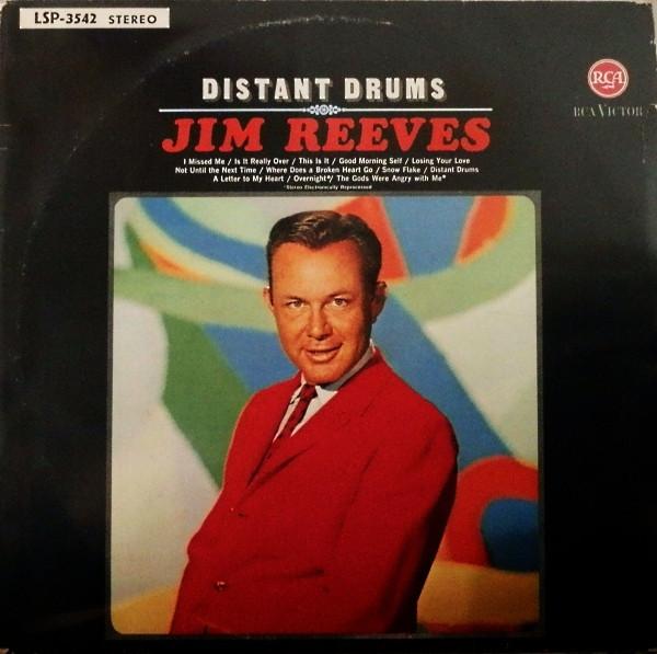 Виниловая пластинка ДЖИМ РИВС - Distant Drums LSP3542 RCA Victor 1966 Германия Кантри/Фолк Б/у