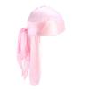 Pre-Tied Silk Durag Elastic Turban Hijab Fashion Head Wrap  Men Women