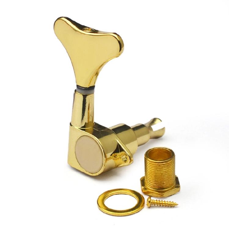 Electric Bass Guitar Sealed Tuning Pegs Bass String Tuners Machine Heads Bass Tuning Keys Buttons Machine Head Tuners